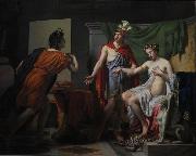Jerome-Martin Langlois Generosite d'Alexandre oil painting on canvas